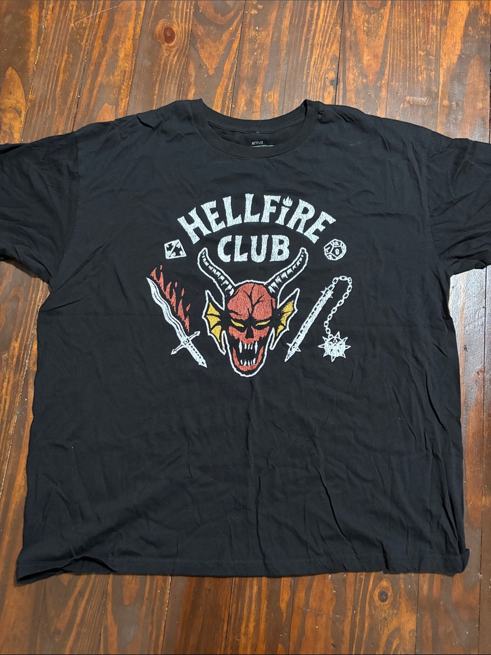 Stranger Things Hellfire Club Graphic Short Sleeve Tee